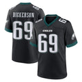 P.Eagles #69 Landon Dickerson Player Black Game Home PETTCS Stitched Jerseys