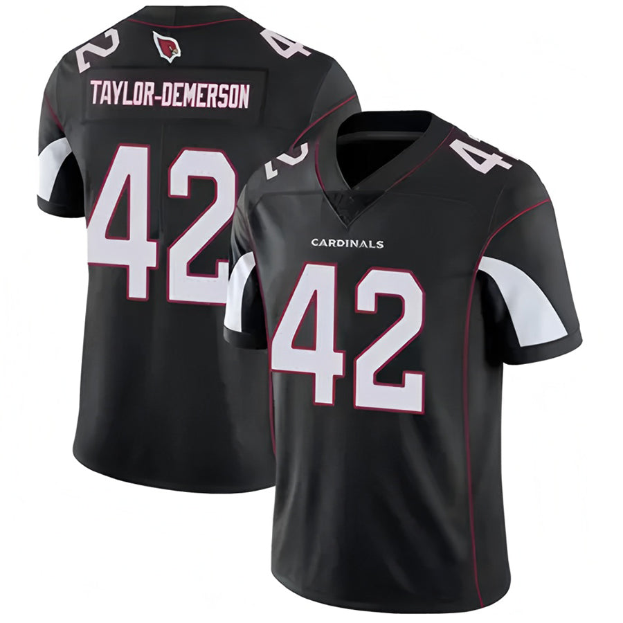 A.Cardinals #42 Dadrion Taylor-Demerson Player Black Limited PETTCS Stitched Jerseys