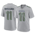 S.Seahawks #11 Jaxon Smith-Njigba Player Gray Atmosphere Fashion Home Game PETTCS Stitched Jerseys