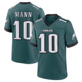 P.Eagles #10 Braden Mann Player Green Home Game PETTCS Stitched Jerseys