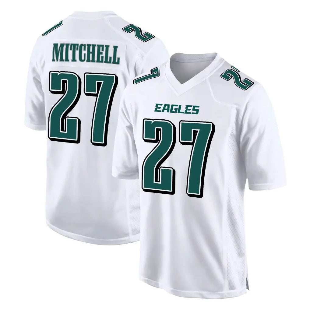 P.Eagles #27 Quinyon Mitchell Player White Tundra Fashion Home Game PETTCS Stitched Jerseys