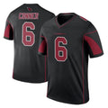 A.Cardinals #6 James Conner Player Black Color Rush Vapor Limited Untouchable PETTCS Stitched Jerseys