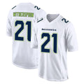S.Seahawks #21 Devon Witherspoon Player White Tundra Fashion Home Game PETTCS Stitched Jerseys