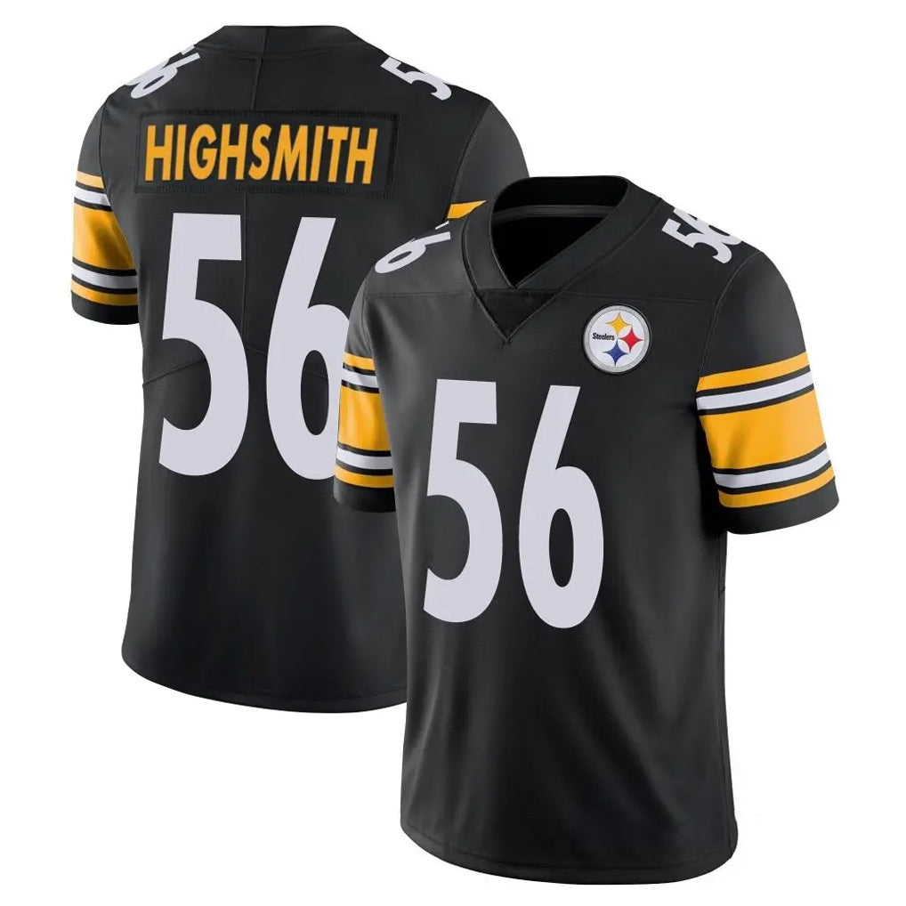 P.Steelers #56 Alex Highsmith Player Black Limited Vapor Untouchable Home Game PETTCS Stitched Jerseys