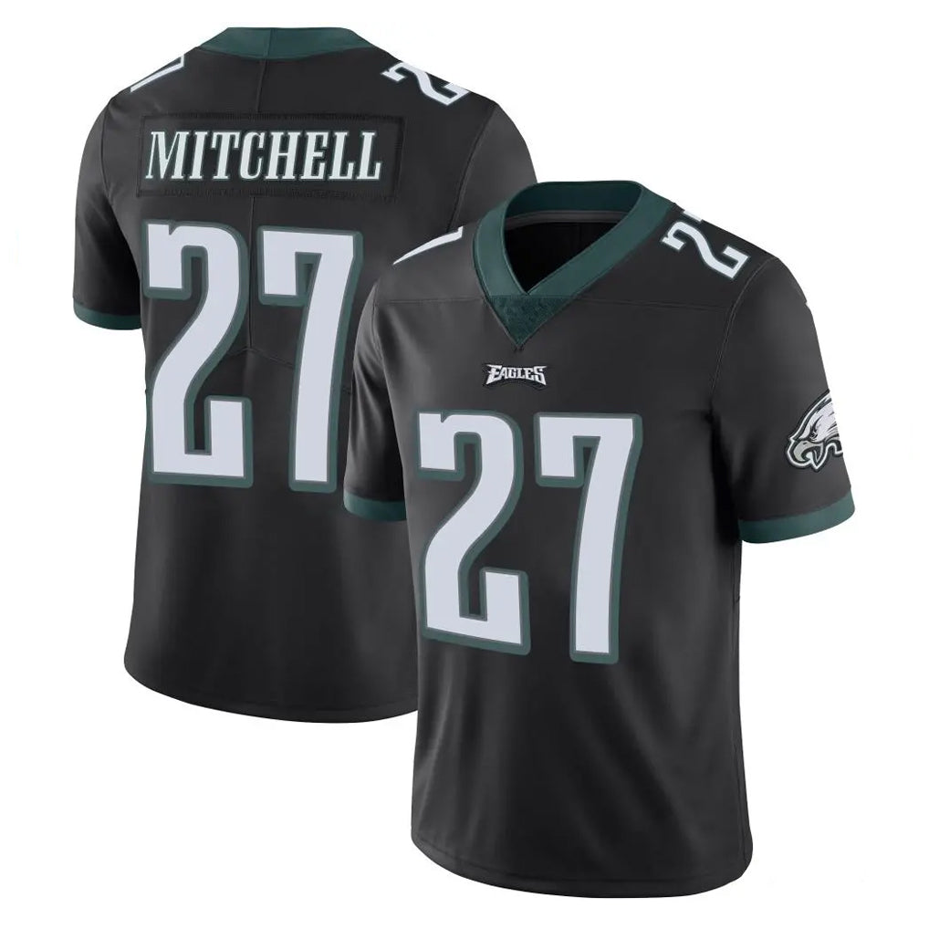 P.Eagles #27 Quinyon Mitchell Player Black Limited Vapor Untouchable Home Game PETTCS Stitched Jerseys