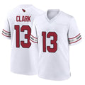 A.Cardinals #13 Kei'Trel Clark Player White Home Game PETTCS Stitched Jerseys
