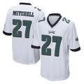 P.Eagles #27 Quinyon Mitchell Player White Home Game PETTCS Stitched Jerseys
