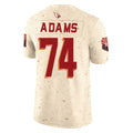 A.Cardinals #74 Isaiah Adams Player Cream Rivalries Collection Vapor Limited Home Game PETTCS Stitched Jerseys