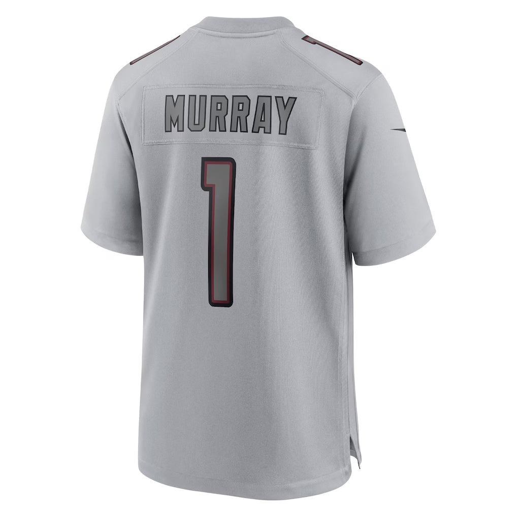 A.Cardinals #1 Kyler Murray Player Gray Fashion Home Game PETTCS Stitched Jerseys