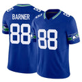 S.Seahawks #88 AJ Barner Player Royal Limited Throwback Vapor F.U.S.E. Home Game PETTCS Stitched Jerseys