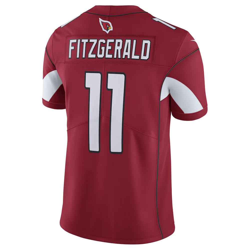 A.Cardinals #11 Larry Fitzgerald Player Cardinal Vapor Limited PETTCS Stitched Jerseys