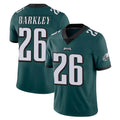 P.Eagles #26 Saquon Barkley Player Team Color Green Vapor Untouchable Home Game PETTCS Stitched Jerseys