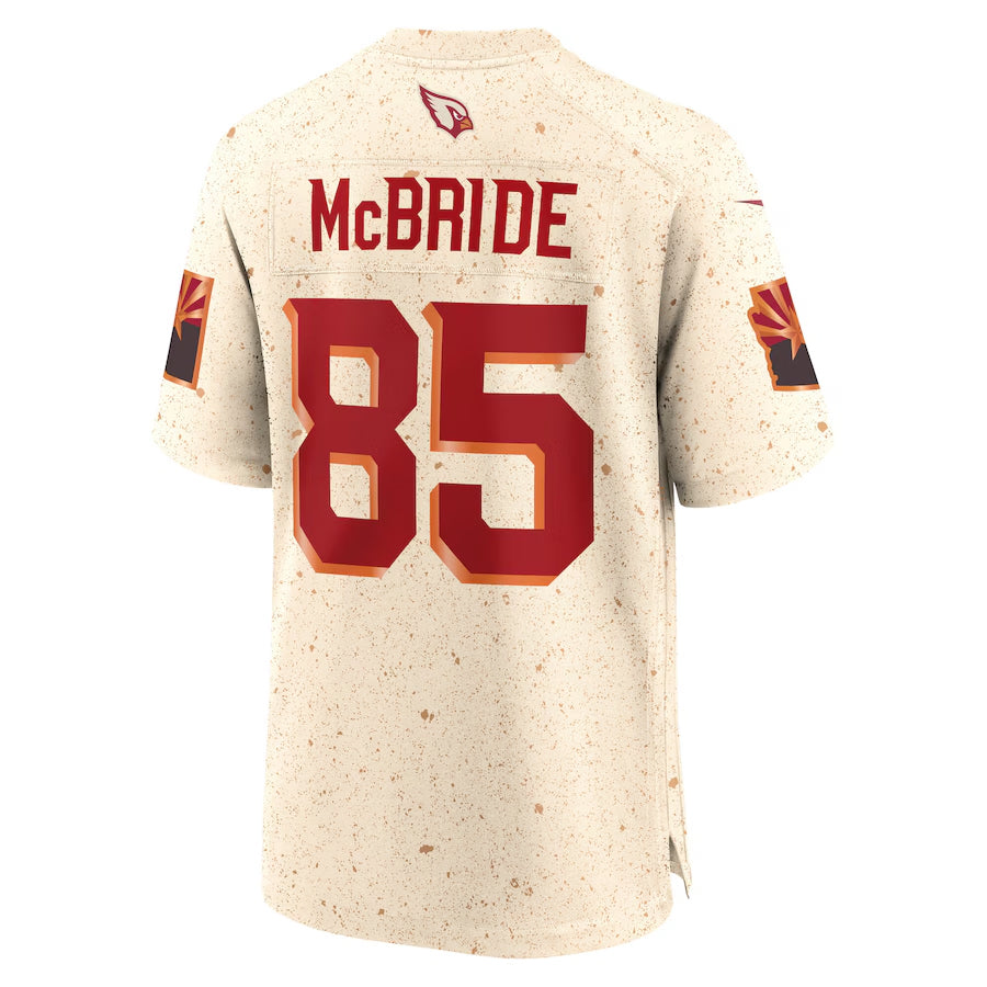 A.Cardinals #85 Trey McBride Player Rivalries Collection Game PETTCS Stitched Jerseys