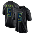 S.Seahawks #5 Jason Myers Player Black Limited Fashion Home Game PETTCS Stitched Jerseys