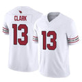 A.Cardinals #13 Kei'Trel Clark Player White Vapor F.U.S.E. Limited Home Game PETTCS Stitched Jerseys