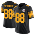 P.Steelers #88 Pat Freiermuth Player Black Limited Color Rush Home Game PETTCS Stitched Jerseys