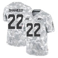 S.Seahawks #22 Rashid Shaheed Player Arctic Camo Limited Salute To Service Home Game PETTCS Stitched Jerseys