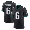 P.Eagles #6 DeVonta Smith Player Black Game Home PETTCS Stitched Jerseys