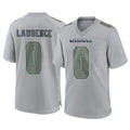 S.Seahawks #0 DeMarcus Lawrence Player Gray Atmosphere Fashion Home Game PETTCS Stitched Jerseys
