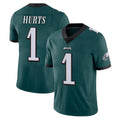 P.Eagles #1 Jalen Hurts Player Team Color Green Vapor Untouchable Home Game PETTCS Stitched Jerseys
