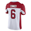 A.Cardinals #6 James Conner Player White Vapor Limited Home Game PETTCS Stitched Jerseys