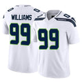 S.Seahawks #99 Leonard Williams Player White Limited Vapor F.U.S.E. Home Game PETTCS Stitched Jerseys