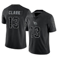 A.Cardinals #13 Kei'Trel Clark Player Black RFLCTV Limited Home Game PETTCS Stitched Jerseys