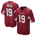 A.Cardinals #19 Carson Beck Player Cardinal Home Game PETTCS Stitched Jerseys