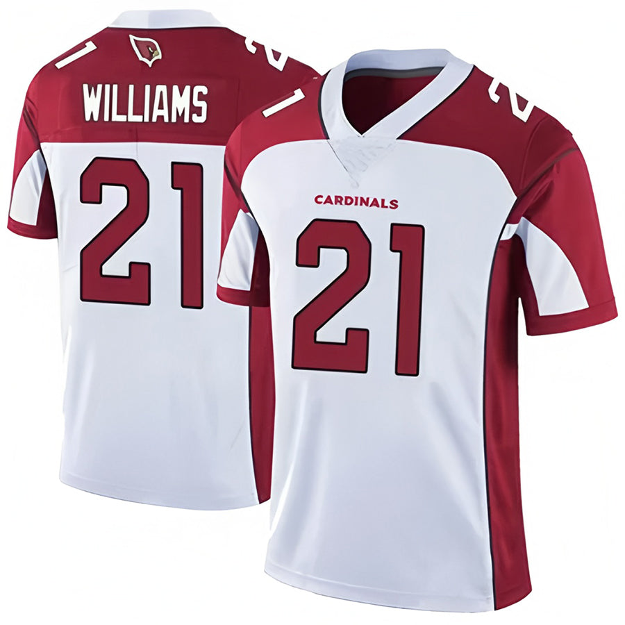 A.Cardinals #21 Garrett Williams Player White Game PETTCS Stitched Jerseys