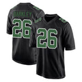 P.Eagles #26 Saquon Barkley Player Carbon Green Fashion Home Game PETTCS Stitched Jerseys