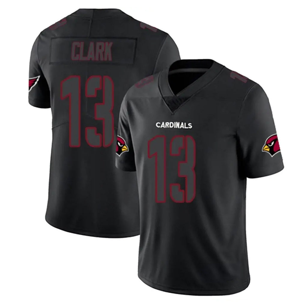A.Cardinals #13 Kei'Trel Clark Player Black Impact Limited Home Game PETTCS Stitched Jerseys