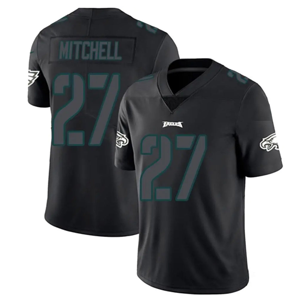 P.Eagles #27 Quinyon Mitchell Player Limited Black Impact Home Game PETTCS Stitched Jerseys