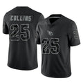 A.Cardinals #25 Zaven Collins Player Black RFLCTV Limited Home Game PETTCS Stitched Jerseys
