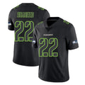 S.Seahawks #22 Rashid Shaheed Player Black Impact Limited Home Game PETTCS Stitched Jerseys