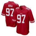 SF.49ers #97 Nick Bosa Player Red Home Game PETTCS Stitched Jerseys