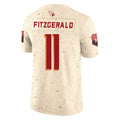 A.Cardinals #11 Larry Fitzgerald Player Cream Rivalries Collection Vapor Limited Home Game PETTCS Stitched Jerseys