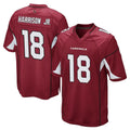 A.Cardinals #18 Marvin Harrison Jr. Player Cardinal Home Game PETTCS Stitched Jerseys