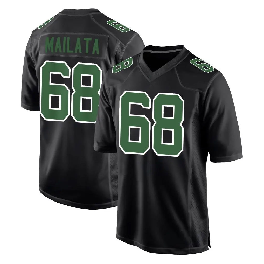 P.Eagles #68 Jordan Mailata Player Carbon Green Fashion Home Game PETTCS Stitched Jerseys