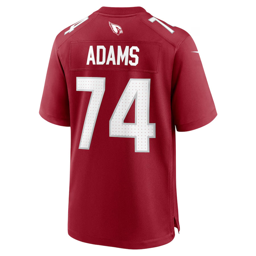A.Cardinals #74 Isaiah Adams Player Cardinal Home Game PETTCS Stitched Jerseys