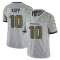S.Seahawks #10 Cooper Kupp Player Grey Limited 2025 Rivalries Collection Home Game PETTCS Stitched Jerseys