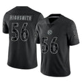 P.Steelers #56 Alex Highsmith Player Black Reflective Limited Home Game PETTCS Stitched Jerseys