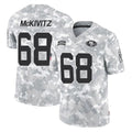SF.49ers #68 Colton McKivitz Player Arctic Camo Limited Salute To Service Home Game PETTCS Stitched Jerseys
