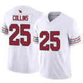 A.Cardinals #25 Zaven Collins Player White Limited Home Game PETTCS Stitched Jerseys