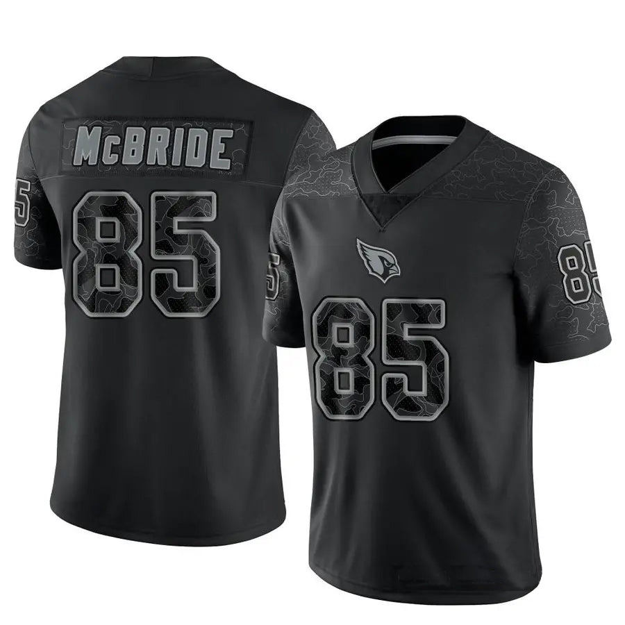 A.Cardinals #85 Trey McBride Player Black RFLCTV Limited PETTCS Stitched Jerseys