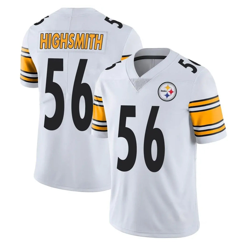 P.Steelers #56 Alex Highsmith Player White Limited Vapor Untouchable Home Game PETTCS Stitched Jerseys