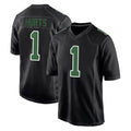 P.Eagles #1 Jalen Hurts Player Carbon Green Fashion Home Game PETTCS Stitched Jerseys