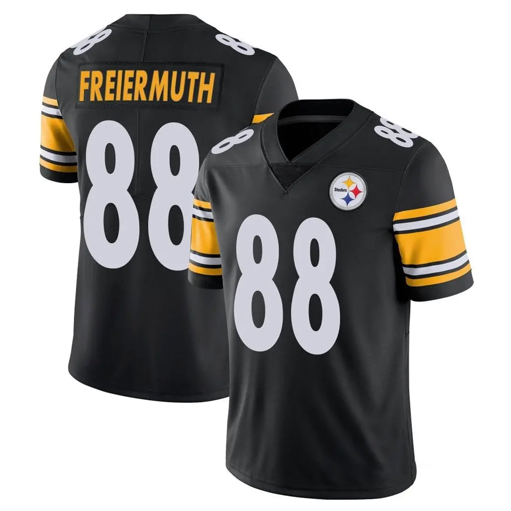 P.Steelers #88 Pat Freiermuth Player Black Limited Vapor Untouchable Home Game PETTCS Stitched Jerseys