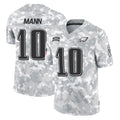 P.Eagles #10 Braden Mann Player Arctic Camo Salute to Service Limited Game PETTCS Stitched Jerseys