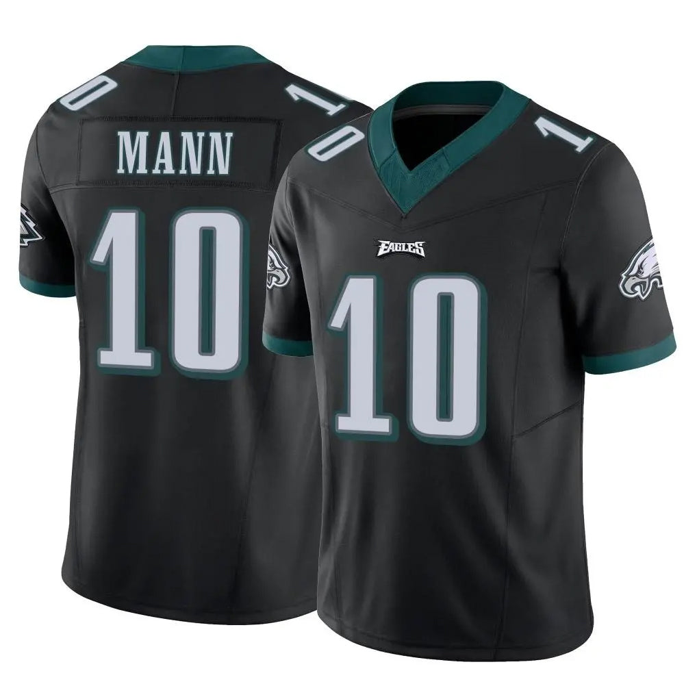 P.Eagles #10 Braden Mann Player Black Limited Vapor F.U.S.E. Home Game PETTCS Stitched Jerseys