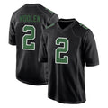 P.Eagles #2 Riq Woolen Player Carbon Green Fashion Home Game PETTCS Stitched Jerseys